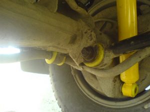 Sajlentblok 48702-60040 tjagi zadn'oї pіdvіski polіuretan Toyota Land Cruiser 80